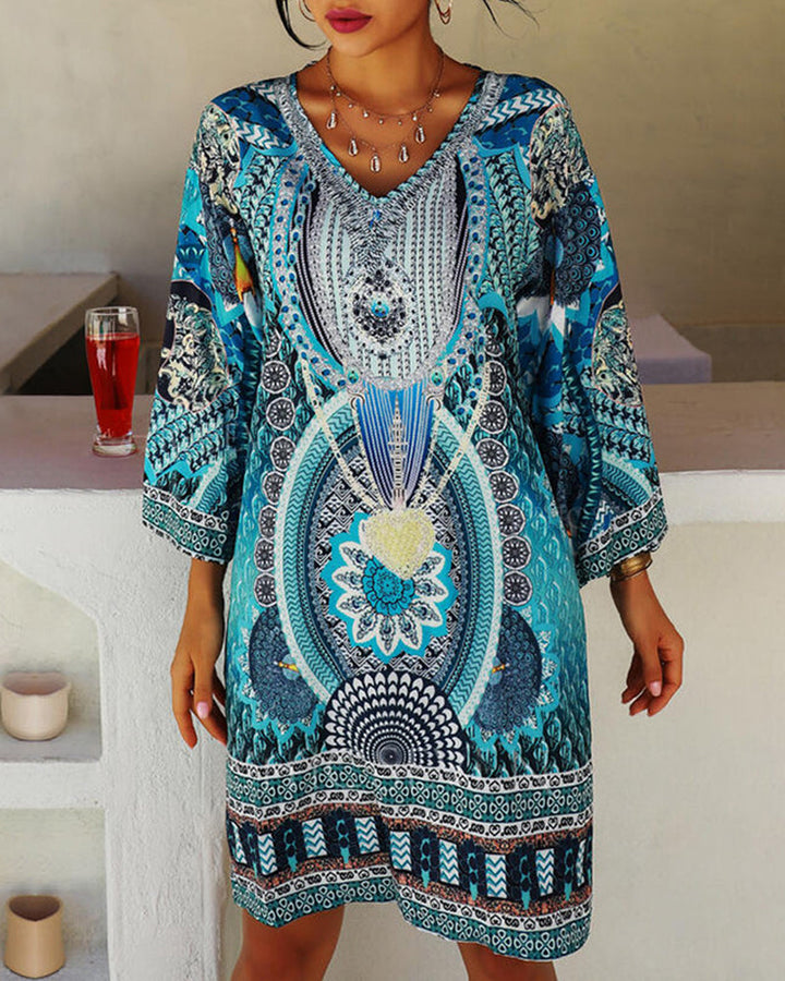 Yolanda | Vestido Mandala Artesanal