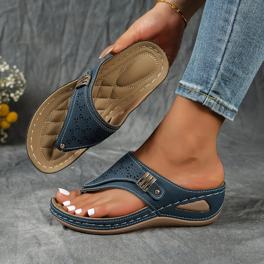 Leovigilda | Sandalias Confort Luminoso