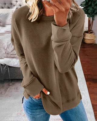 Willow™ | Luxe Taupe Relaxed Sweater