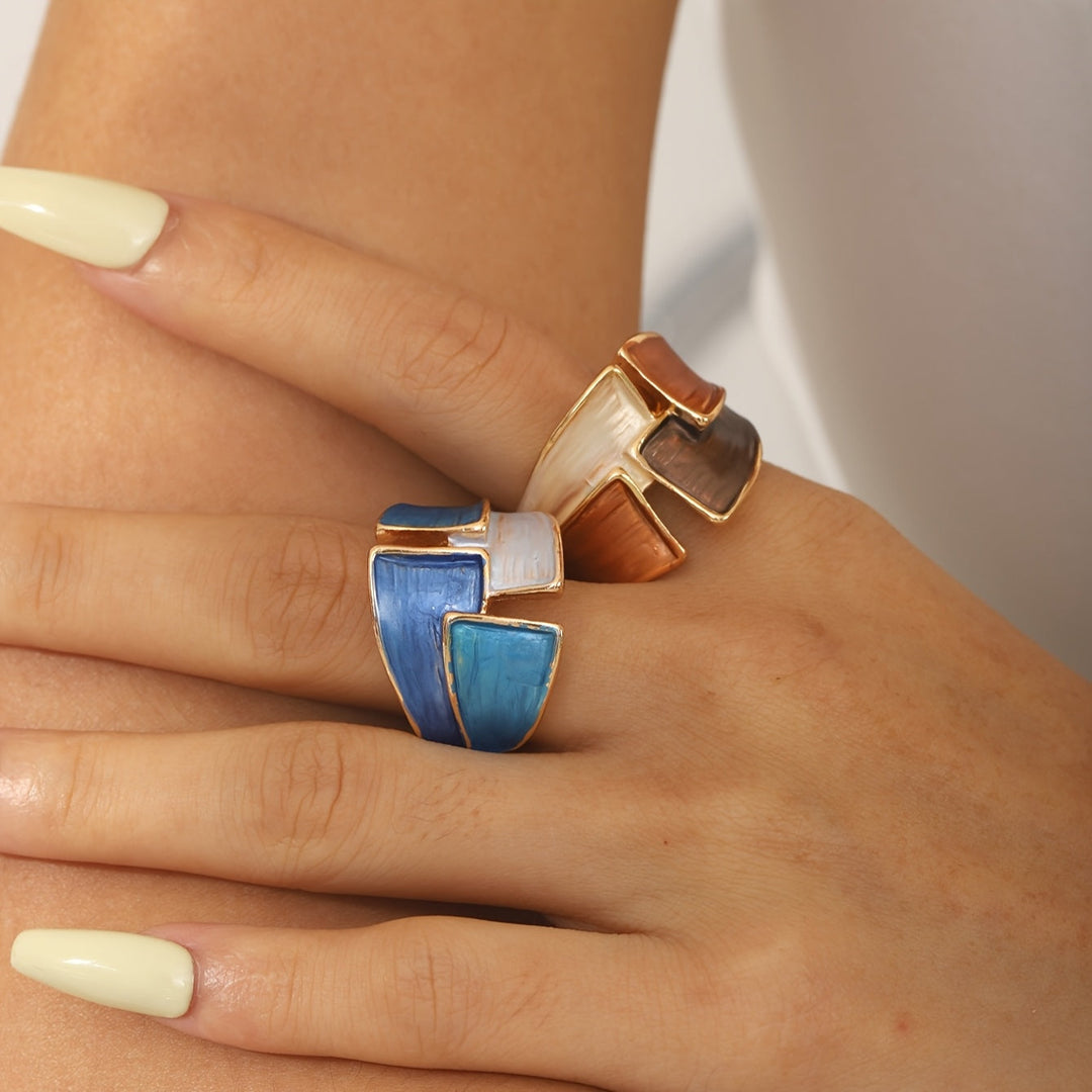 Berenguela | Anillo Esmeralda Geométrico