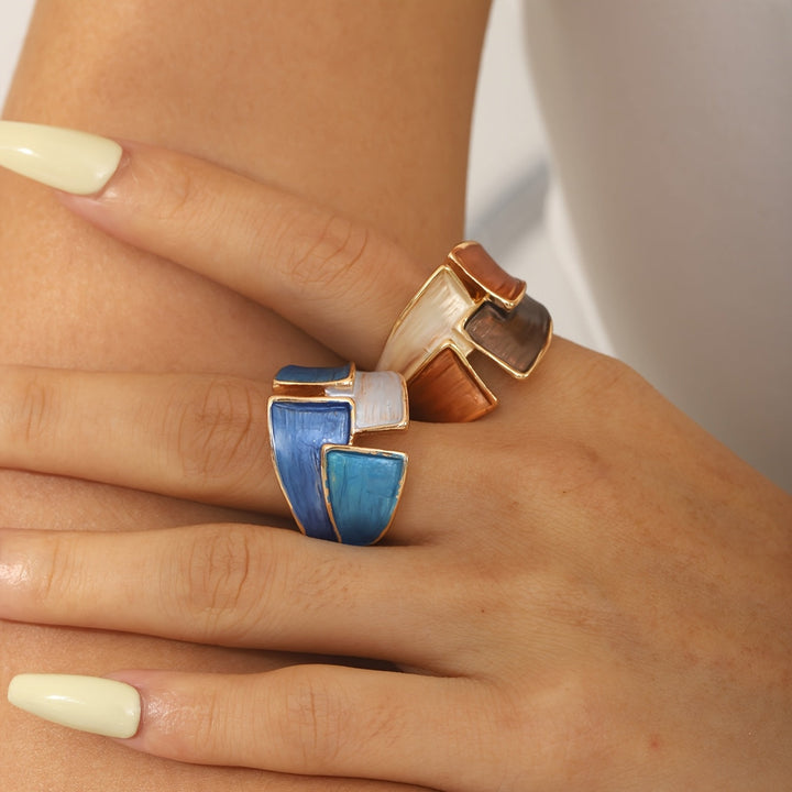 Berenguela | Anillo Esmeralda Geométrico