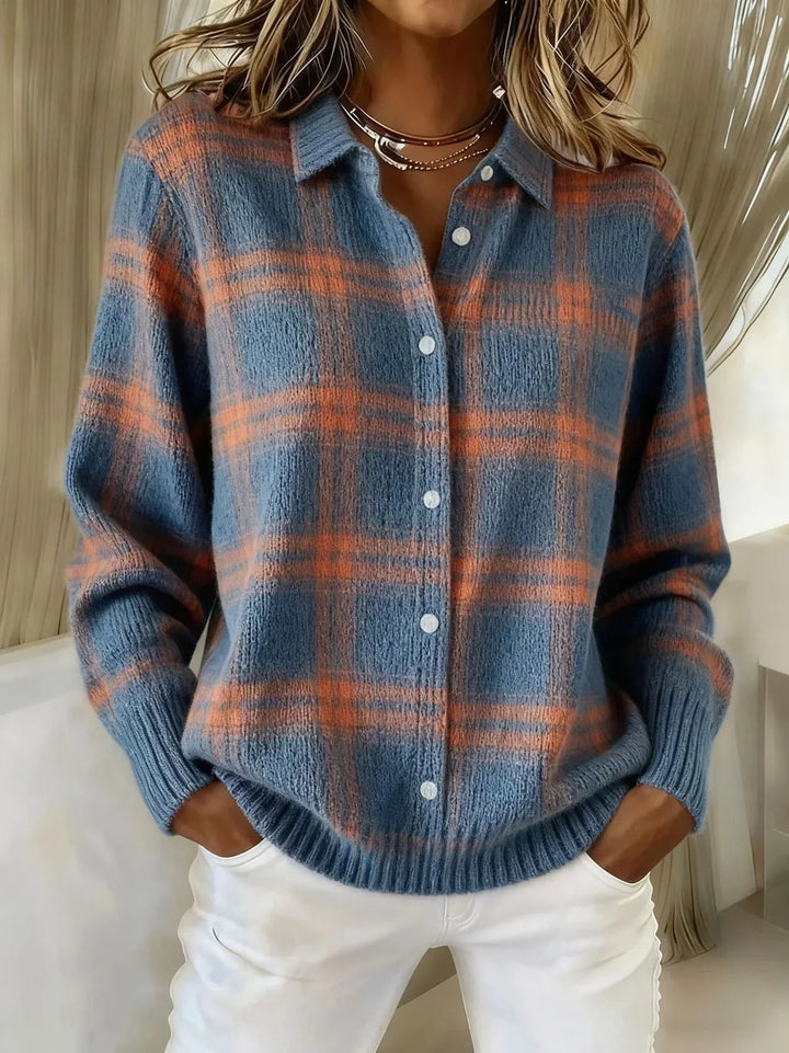 Tamsin™ | Check Autumn Sweater