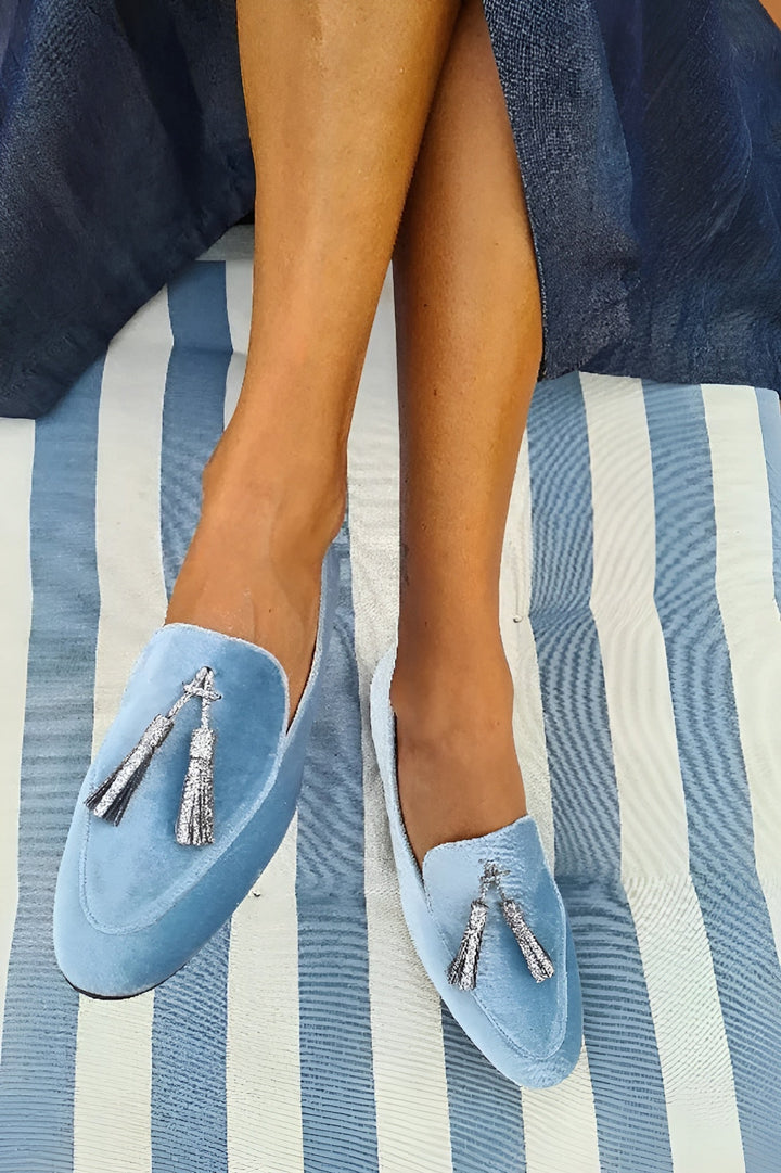 Rosalinda | Mocasines Borlas Celestiales