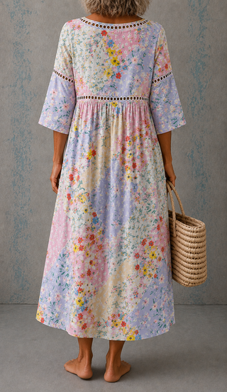 Sage™ | Botanical Breeze Maxi Dress