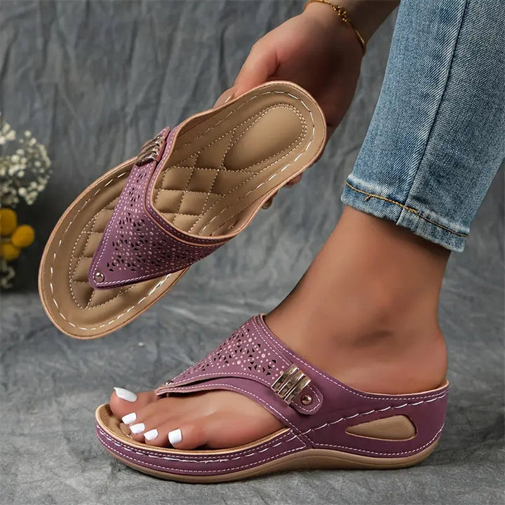 Leovigilda | Sandalias Confort Luminoso