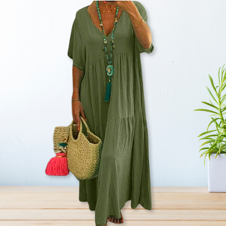 Zoe | Vestido Caída Vertical