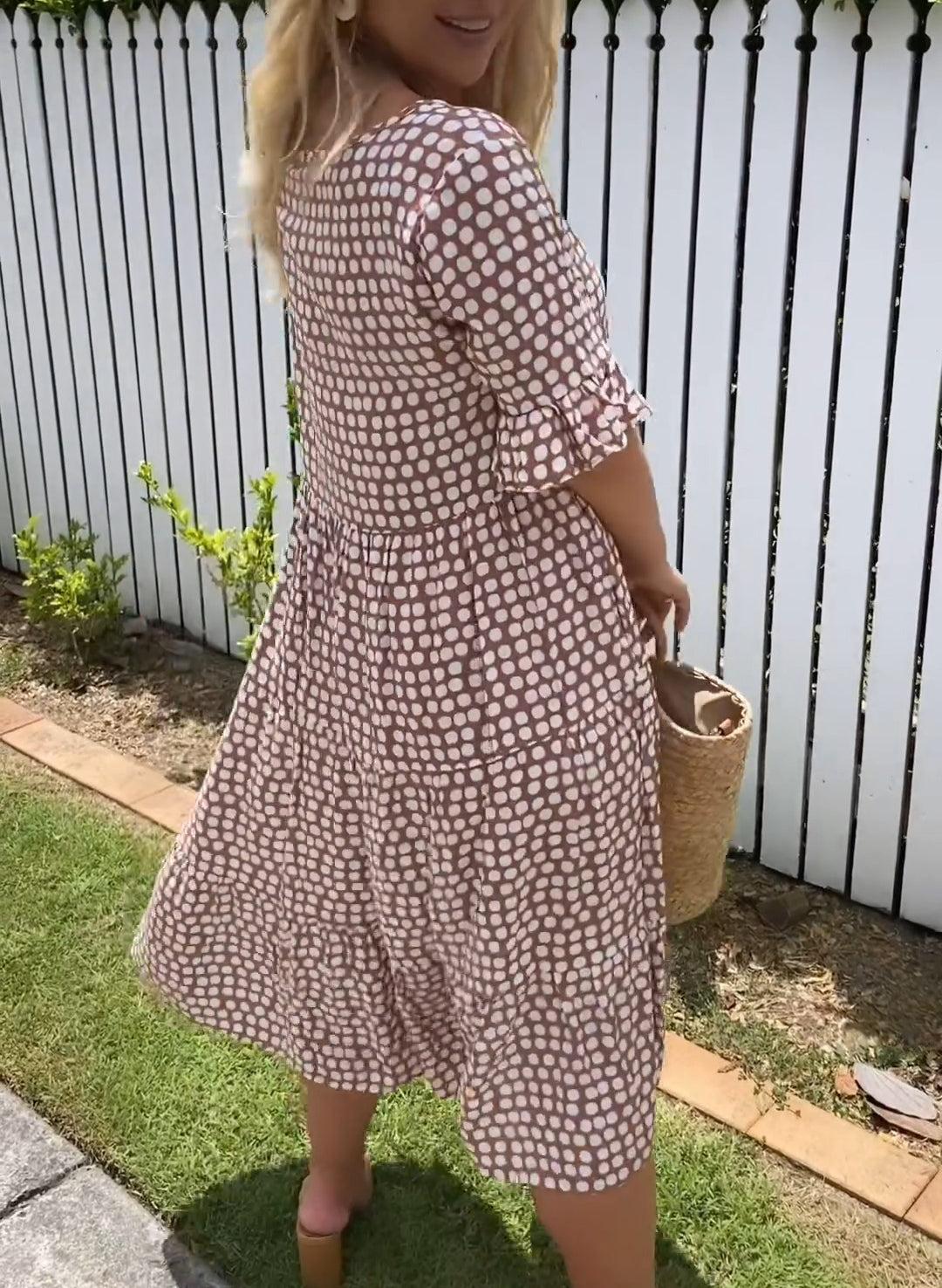 Xiomara | Vestido Cuadro Menudo