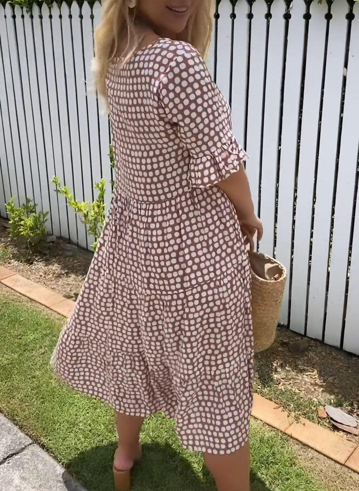 Xiomara | Vestido Cuadro Menudo