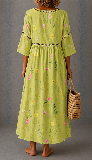 Meadow™ | Wildflower Breeze Maxi Dress
