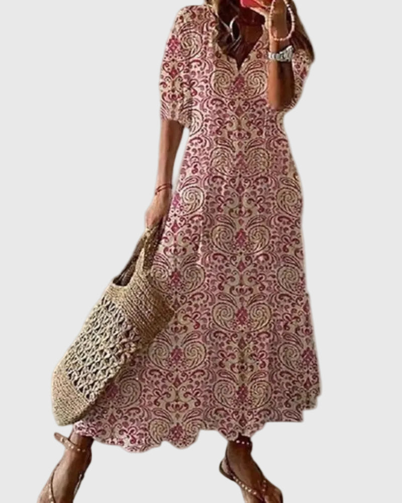 Tamara | Vestido Espíritu Mediterráneo