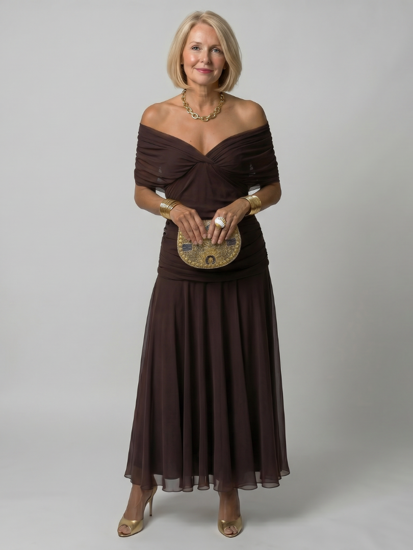 Celandine™ | Twilight Bloom Maxi Dress