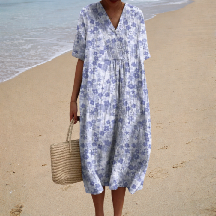 Eugenia | Vestido Porcelana Campestre