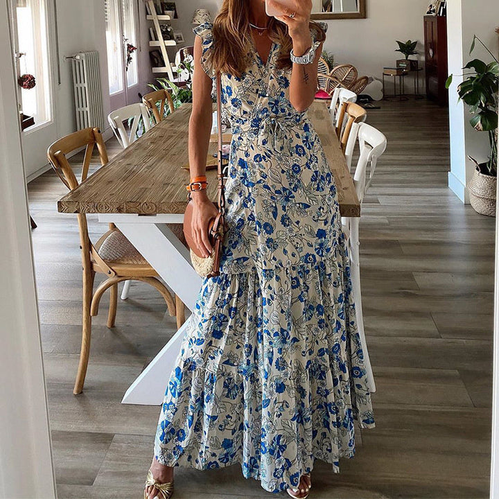 Julia | Vestido Volantes Cascada
