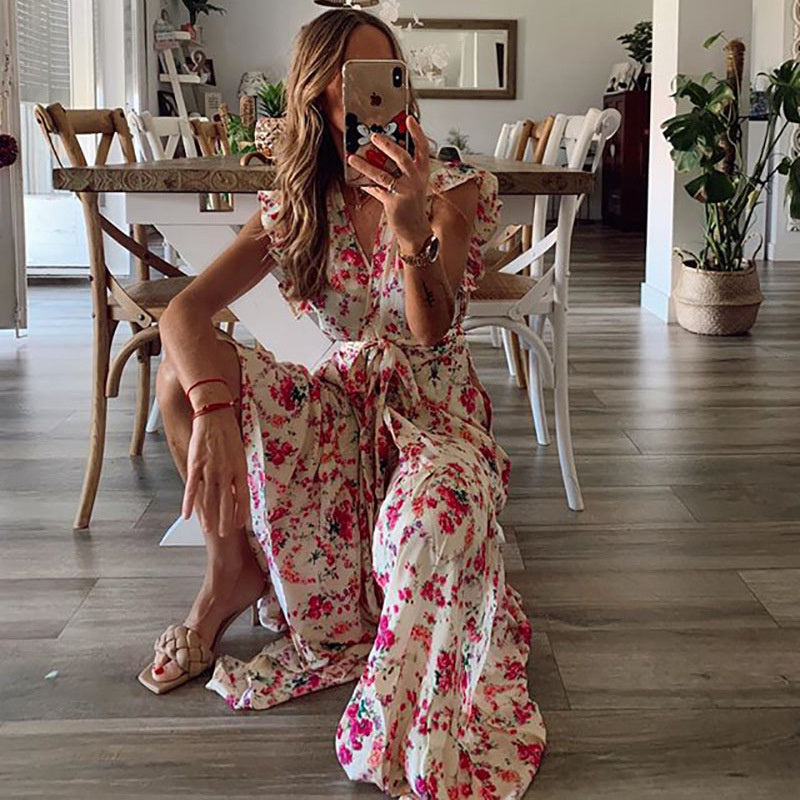 Julia | Vestido Volantes Cascada