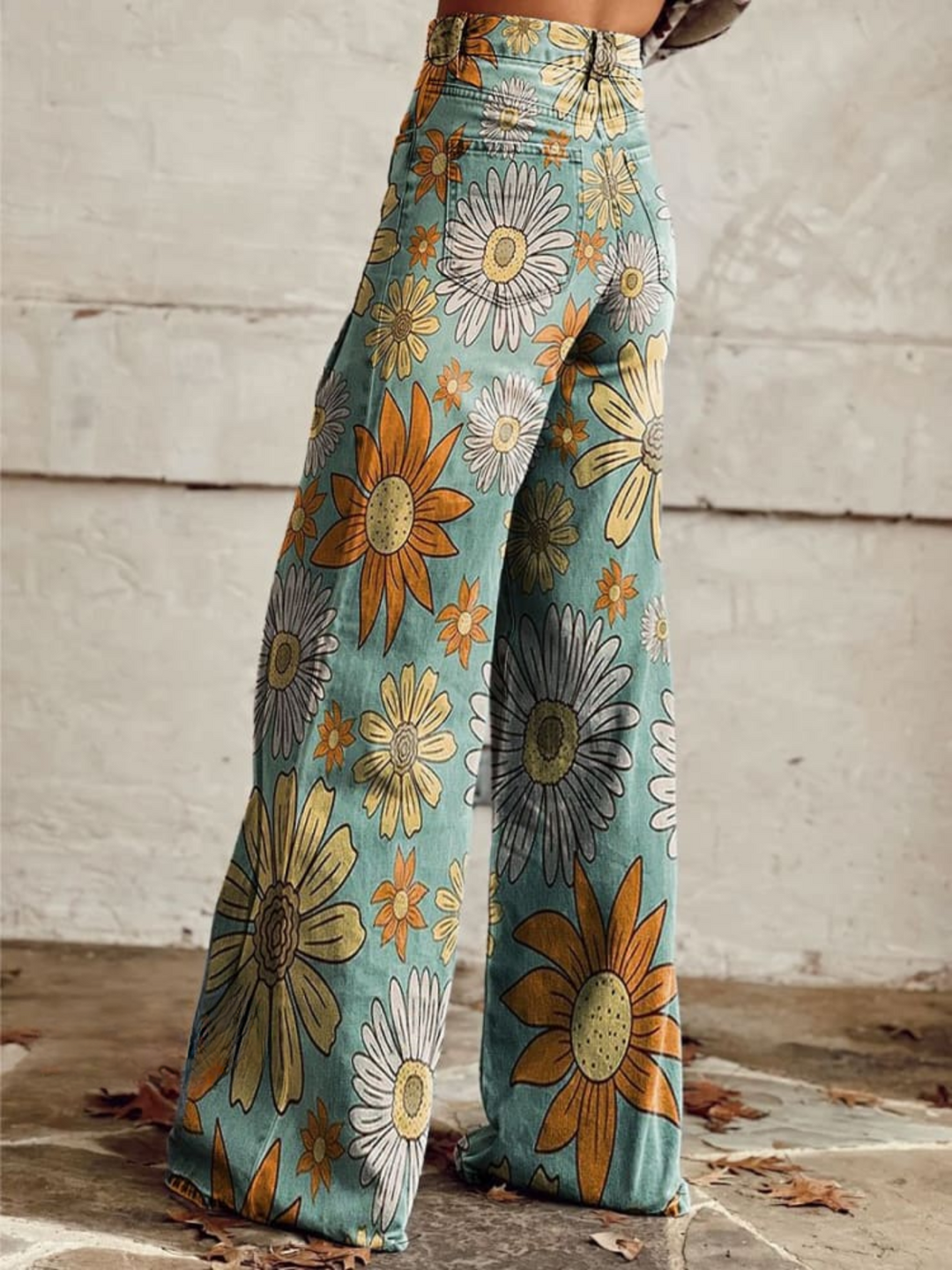 Zahara | Pantalón Flores del Campo