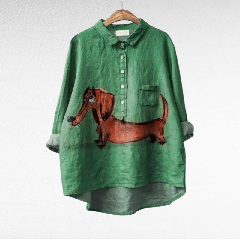 Berenguela | Blusa Artística Natural