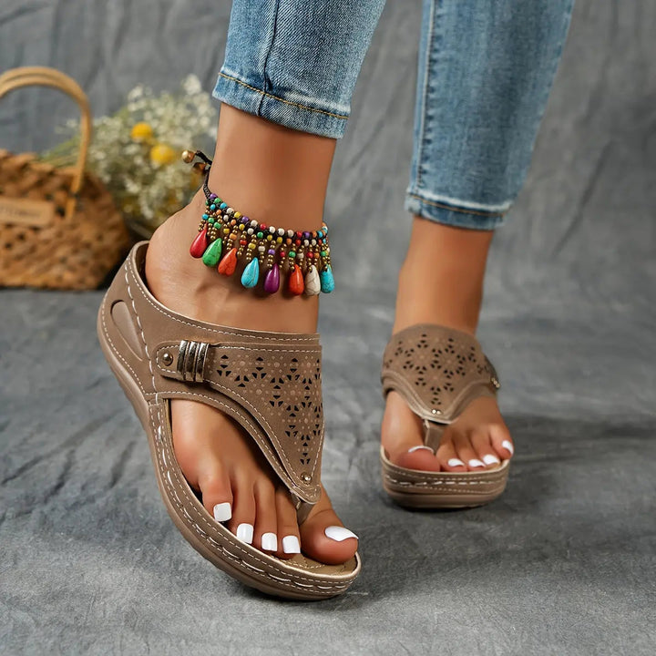 Leovigilda | Sandalias Confort Luminoso