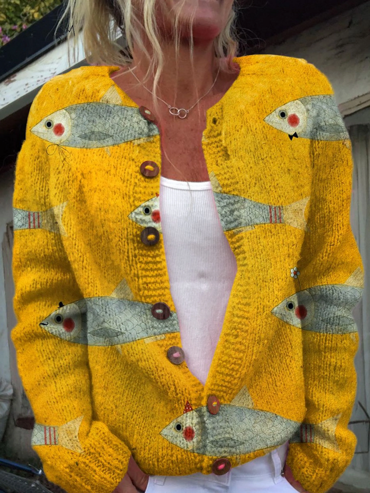 Mariner™ | Golden Shoal Knitted Cardigan