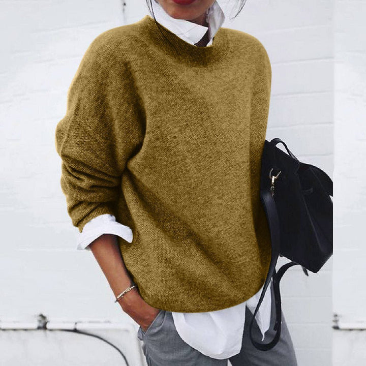 Olive™ | Luxe Moss Green Relaxed Sweater