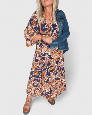 Tessa | Coastal Boho Midi Dress