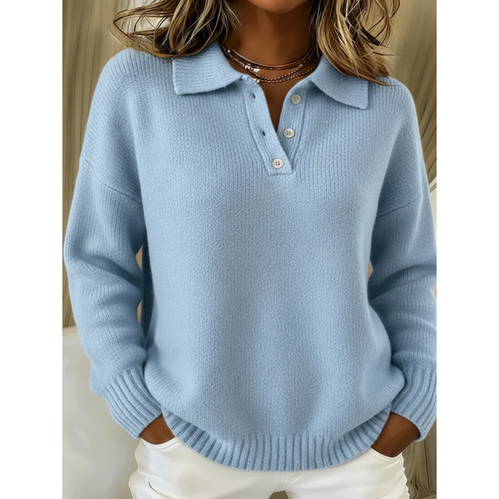 Florence™ | Polo-Neck Autumn Sweater