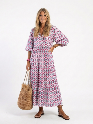 Ameli™e | Mosaic Breeze Maxi Dress