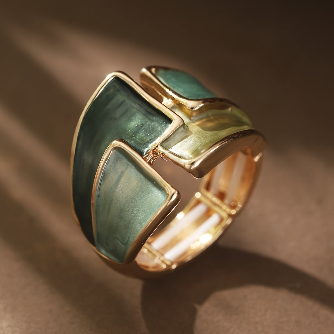 Berenguela | Anillo Esmeralda Geométrico