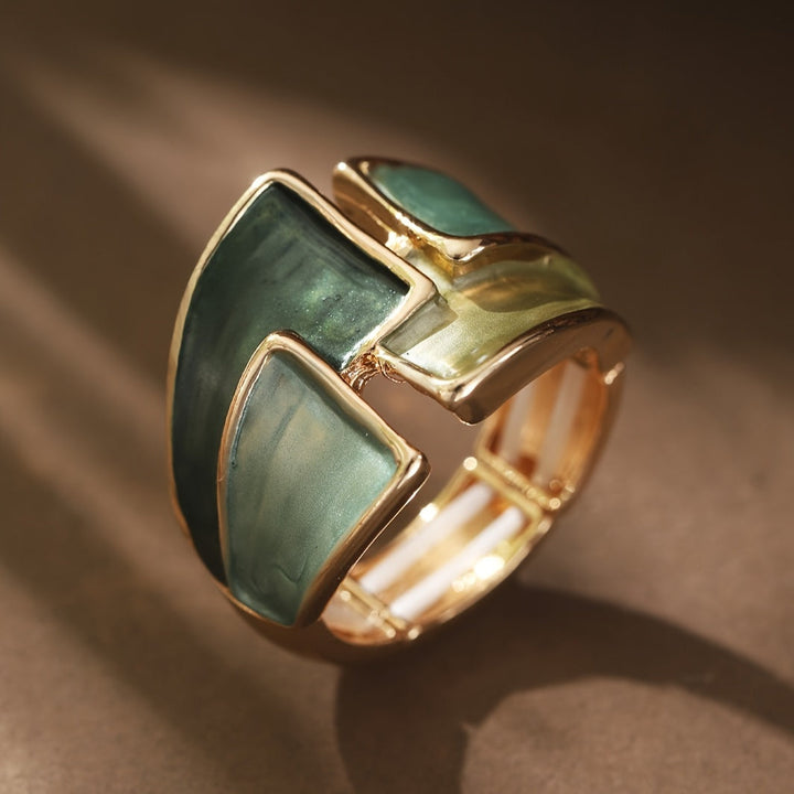 Berenguela | Anillo Esmeralda Geométrico