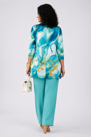Celestine™ | Turquoise Abstract Print 3-Piece Set