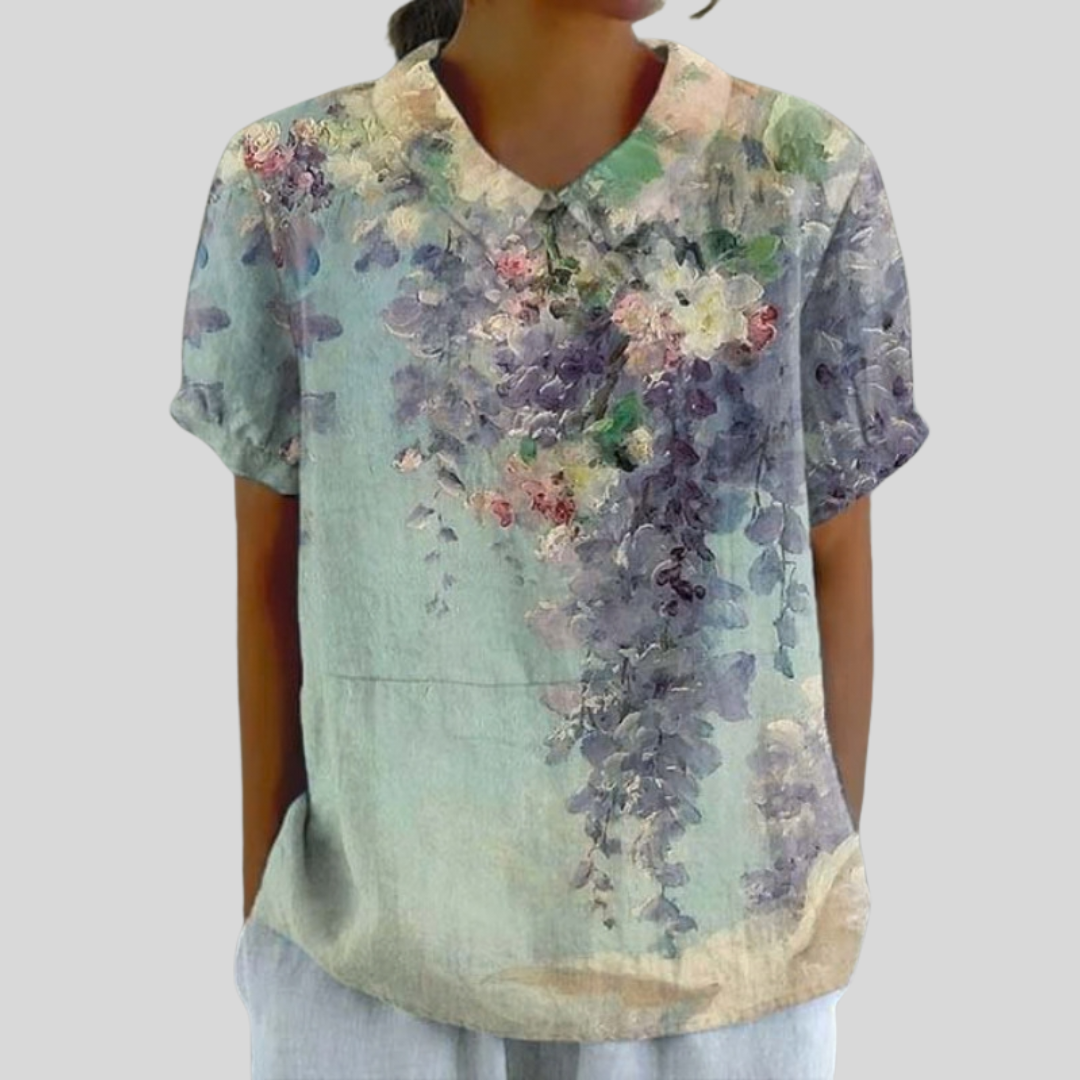 Ermesonia | Blusa Jardín de Lavanda