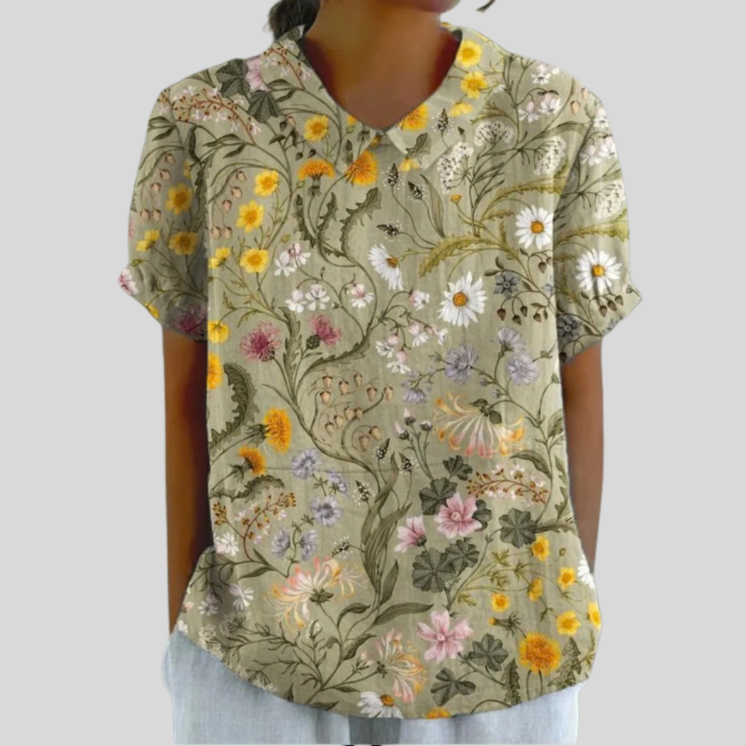 Teodora | Blusa Jardín Silvestre