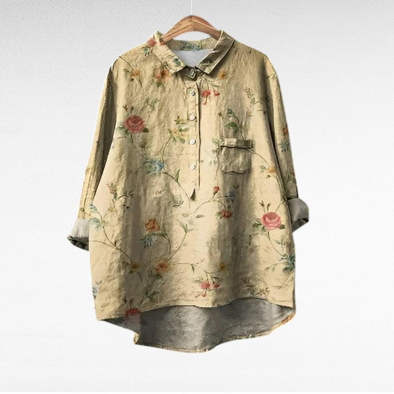 Rufina | Blusa Floral Vibrante