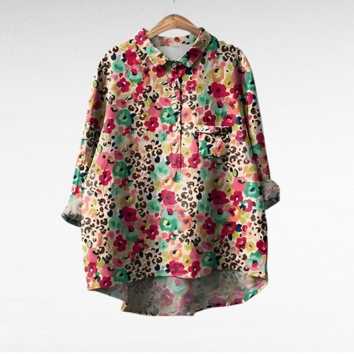 Rufina | Blusa Floral Vibrante