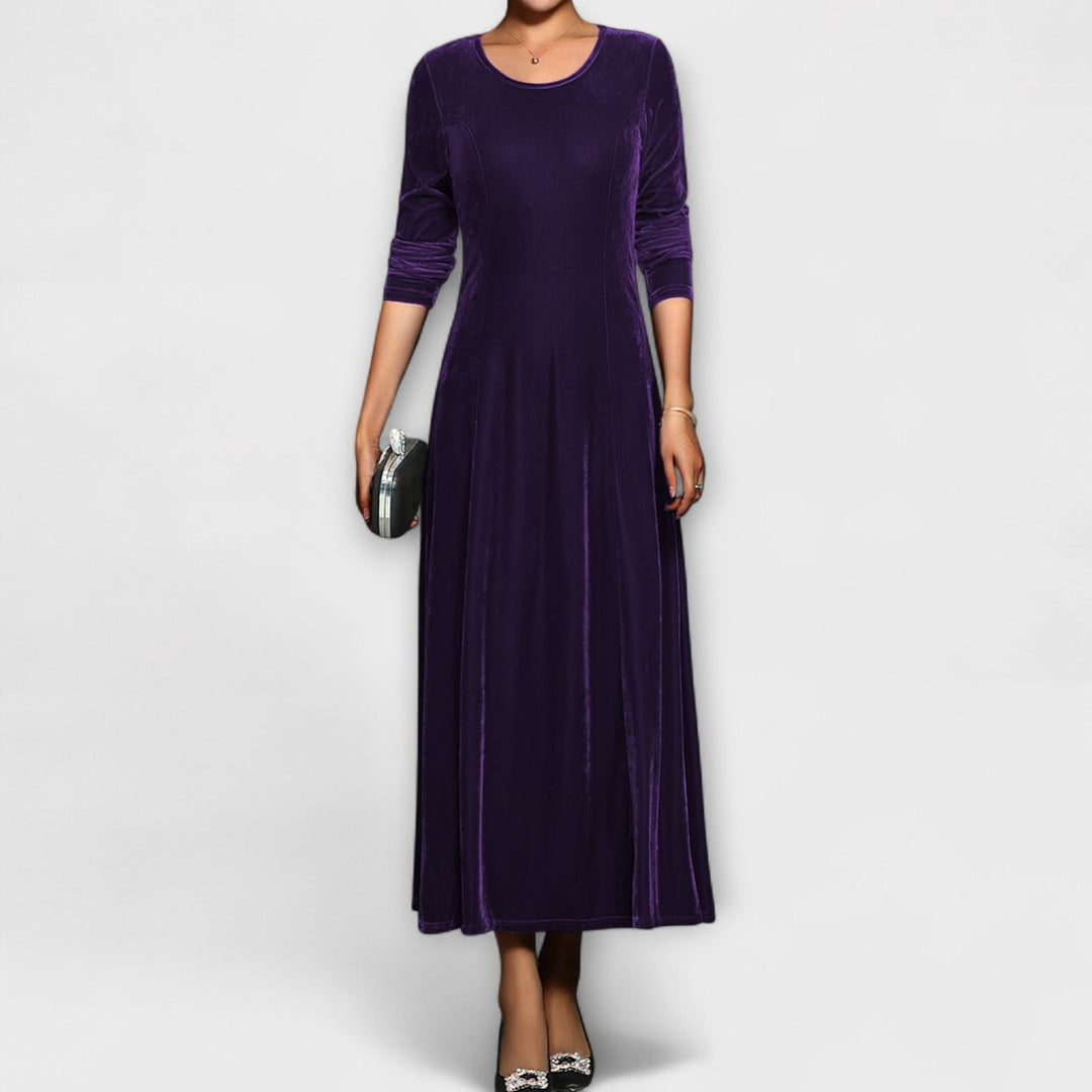 April | Soft Velvet Dress