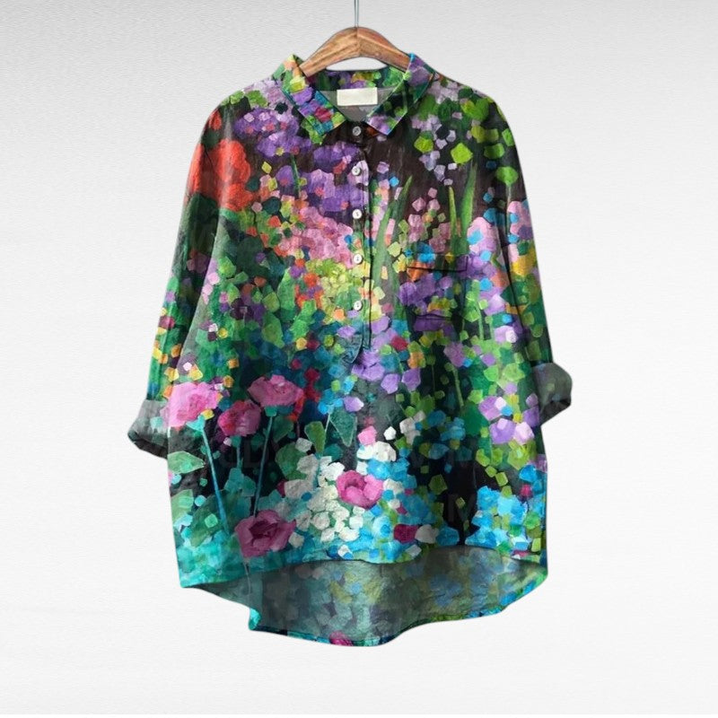 Froila | Blusa Floral Esplendorosa