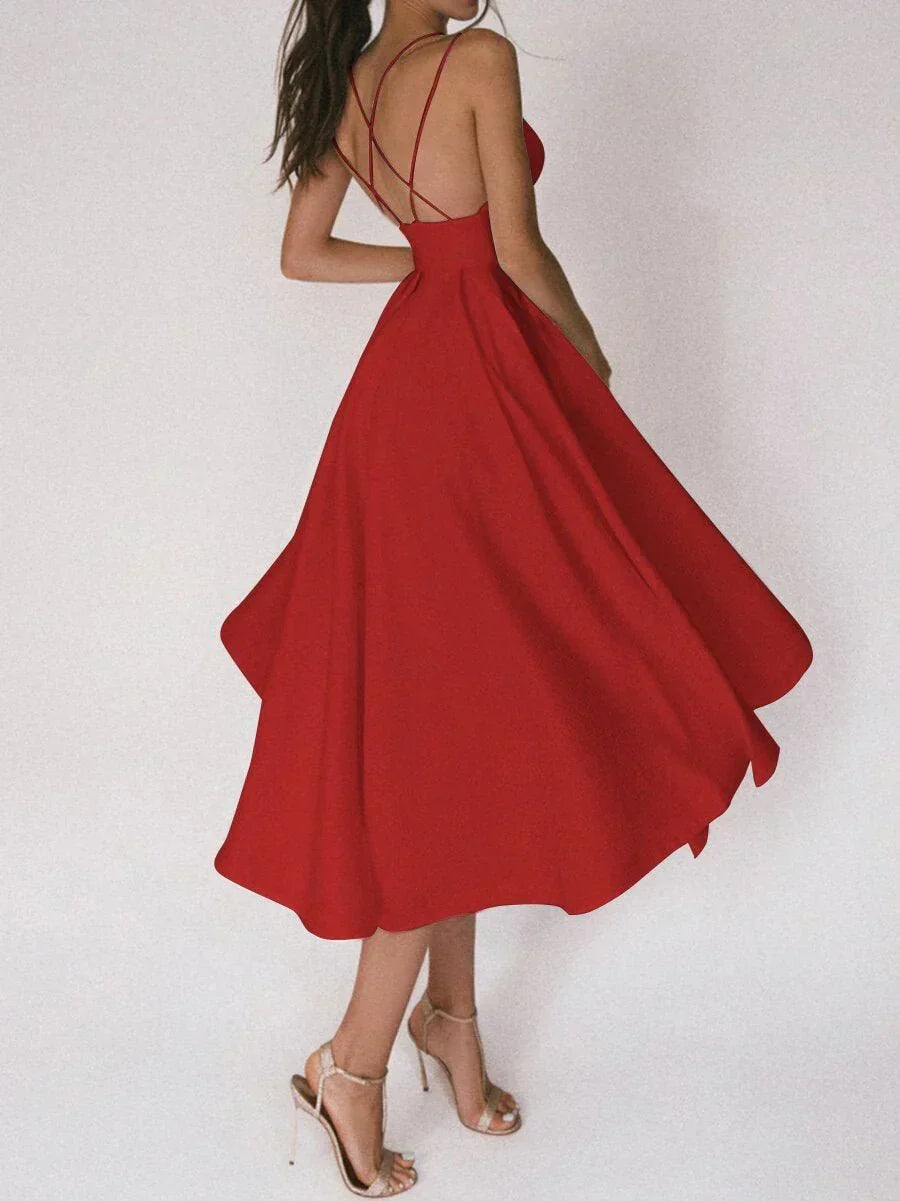 Salma | Vestido Espalda Descubierta