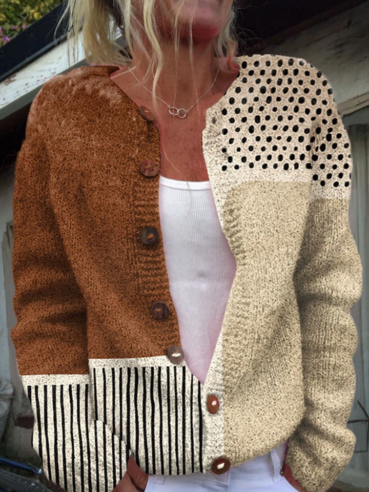 Chrissy™ | Spring Meadow Knitted Cardigan