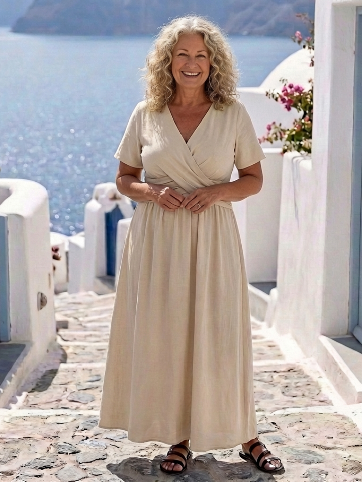 Leire | Vestido Cruzado Atemporal