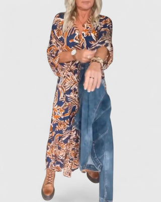 Tessa | Coastal Boho Midi Dress