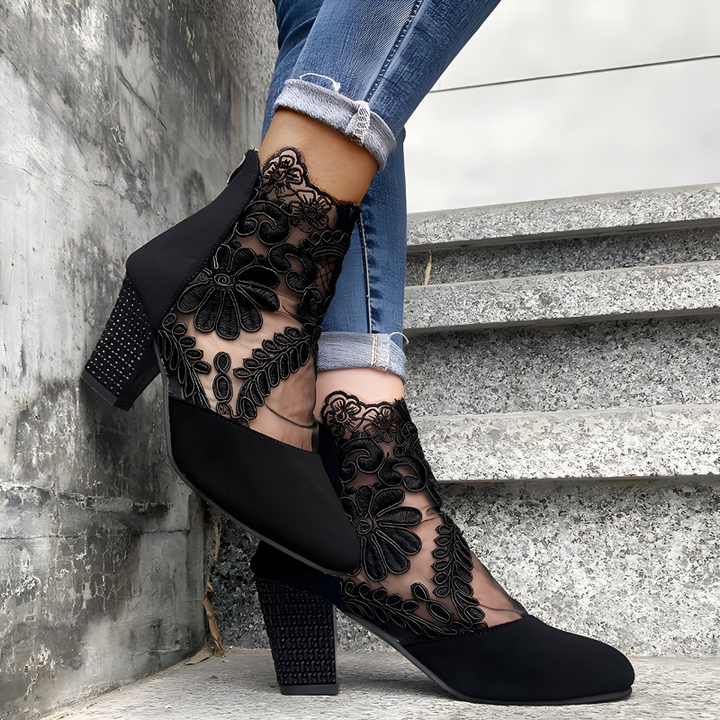 Fructuosa | Botines Encaje Majestuoso