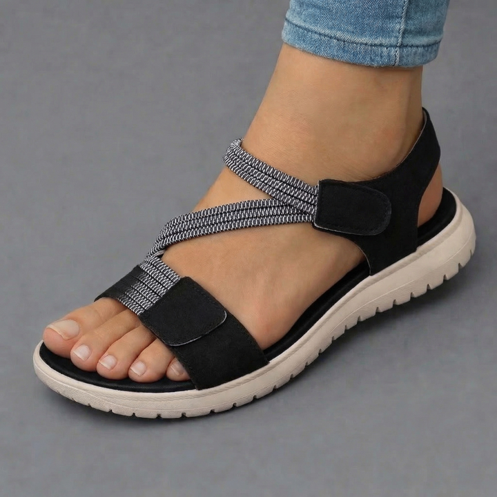 Brielle™ | Orthopedic Cross-Strap Sandals
