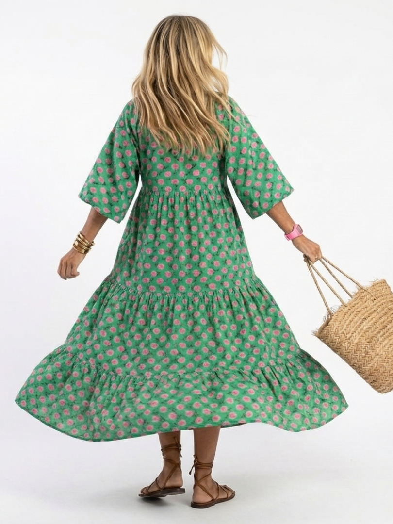 Rosalie™ | Meadow Blossom Maxi Dress