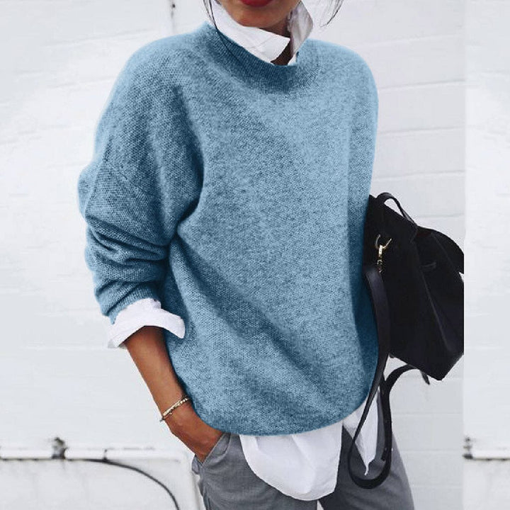 Olive™ | Luxe Moss Green Relaxed Sweater