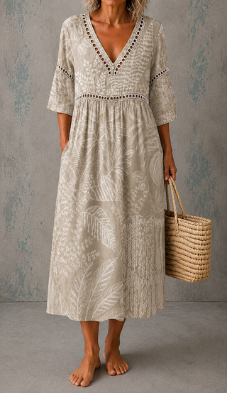 Willow™ | Botanical Grace Maxi Dress