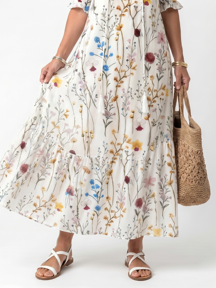 Brielle™ | Meadow Whisper Maxi Dress