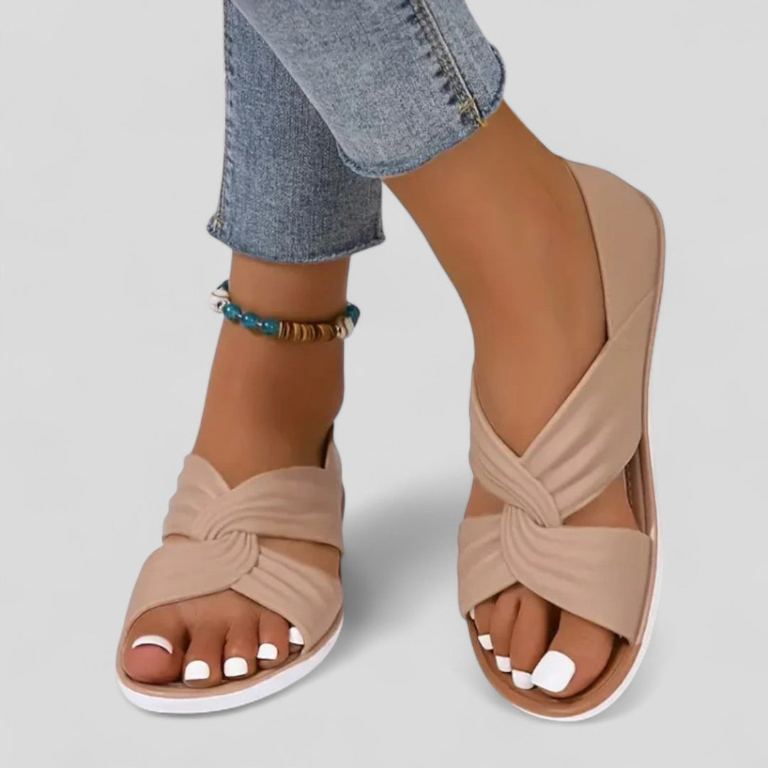 Saturnina | Sandalias Cruzadas Confort