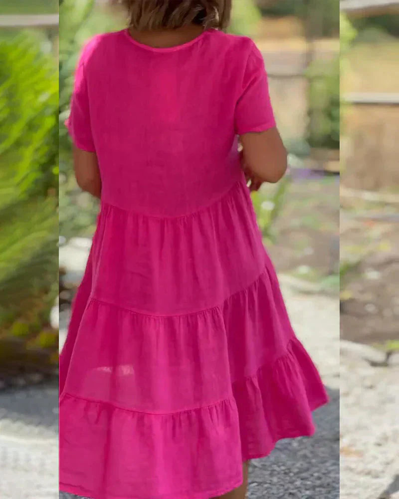 Fiorella | Vestido Bolsillos Laterales