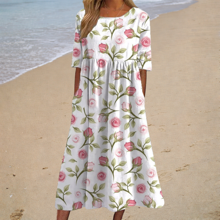 Visitación | Vestido Floral Primaveral