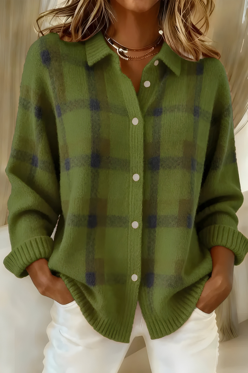 Tamsin™ | Check Autumn Sweater