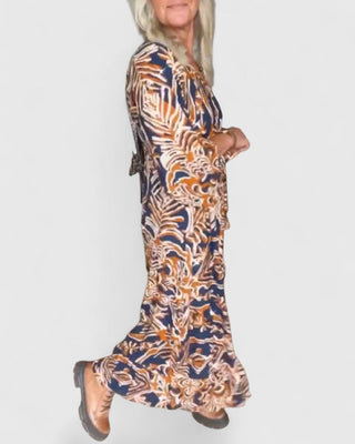 Tessa | Coastal Boho Midi Dress